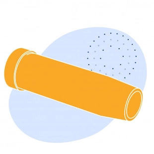 Сопло газовое сильно коническое 14x76 мм