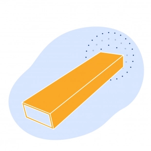 Труба стальная профильная прямоугольная 90х90х4х12000 мм Ст3Пс/Сп ГОСТ 8639-82