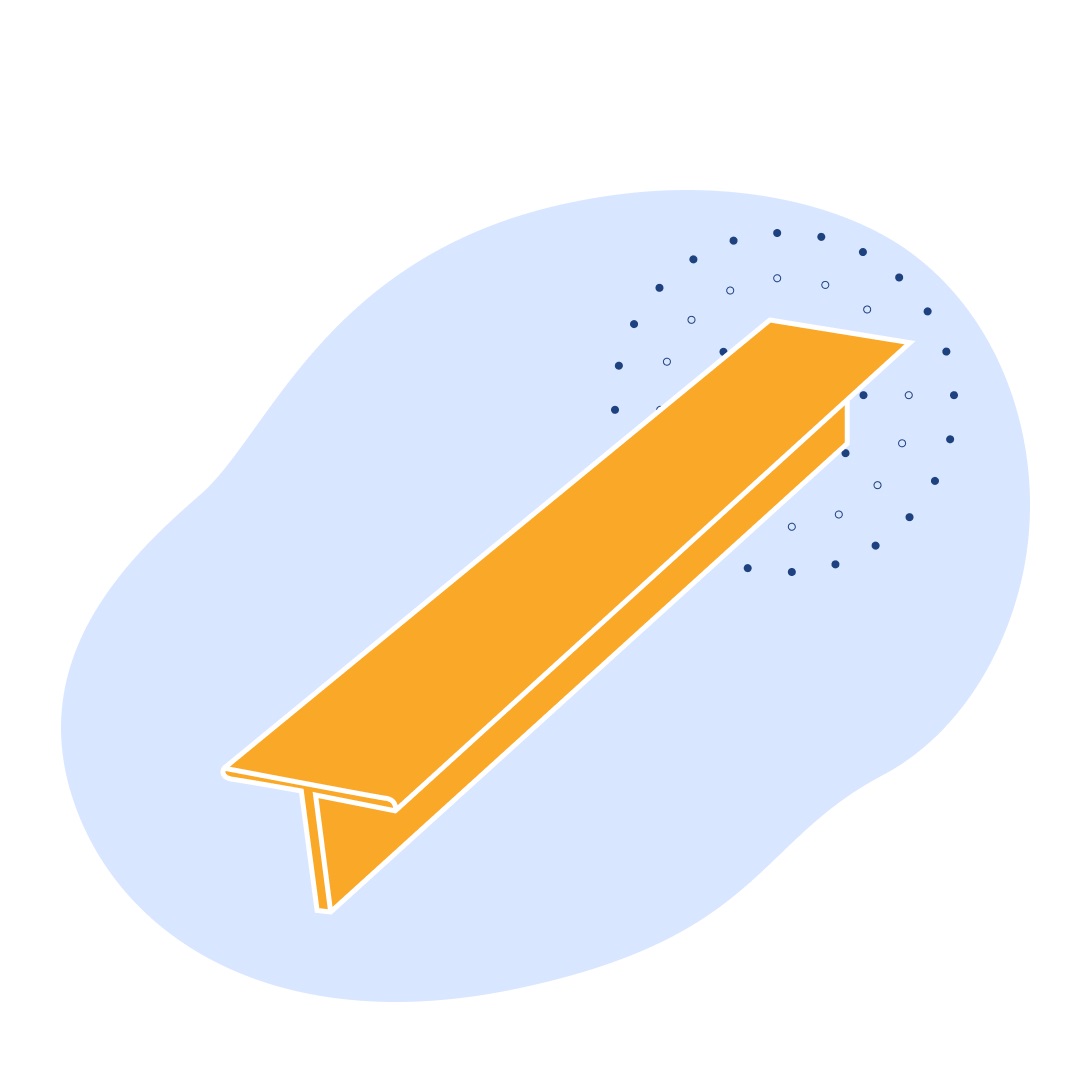 Алюминиевый тавр 35х53.5х1.6 мм М40 420982 ГОСТ 29296-92