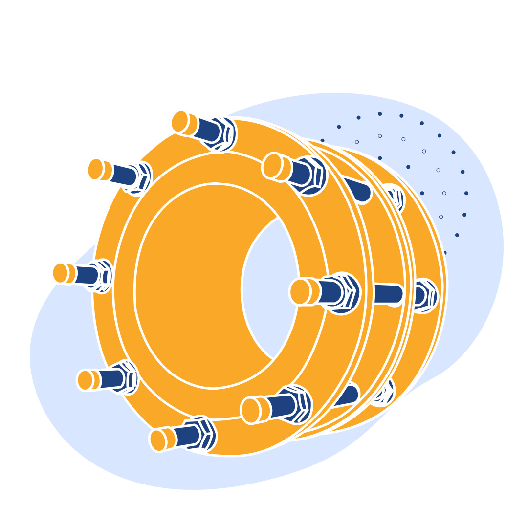 Демонтажная вставка чугунная Ду 400 мм