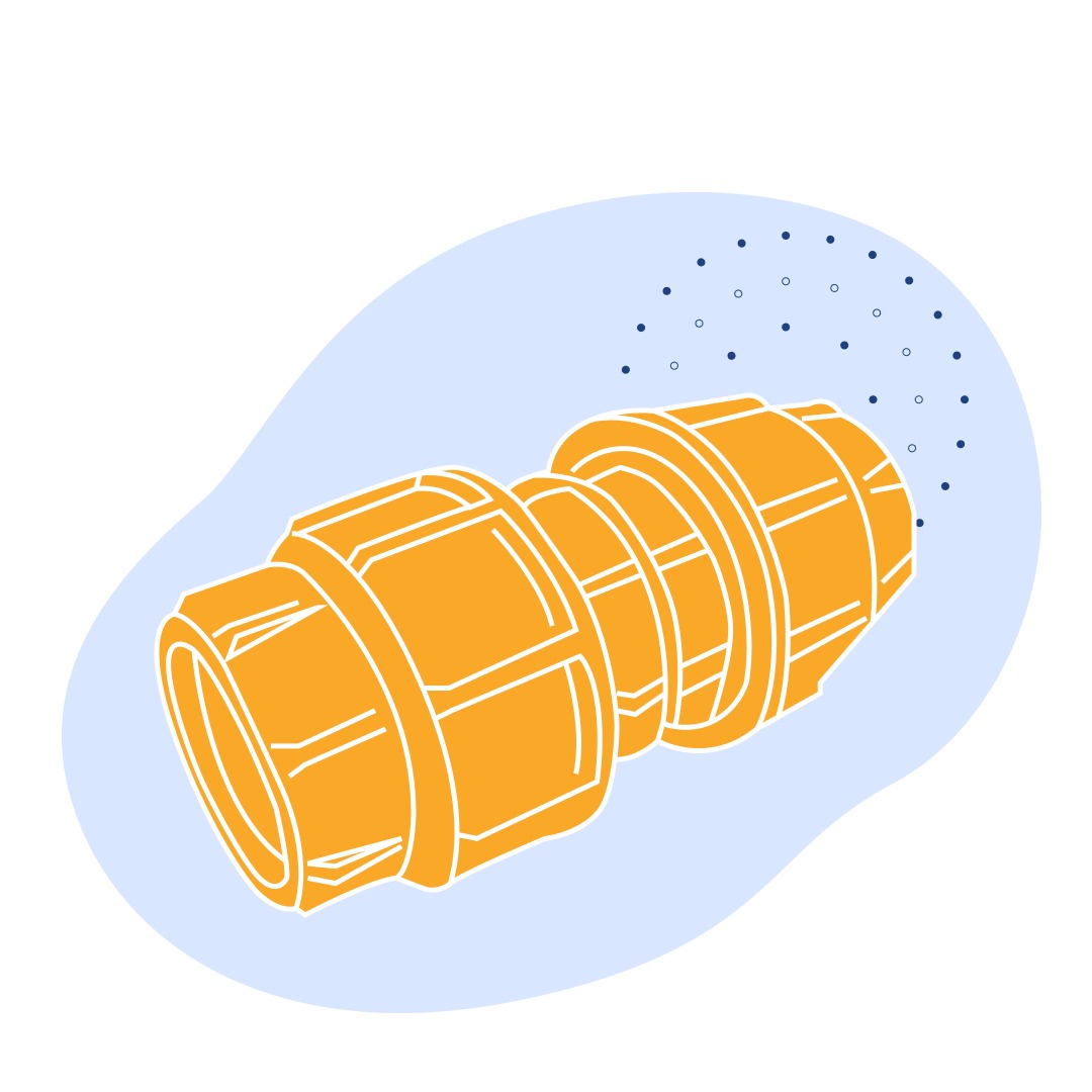 Муфта ПНД Ду 90 мм