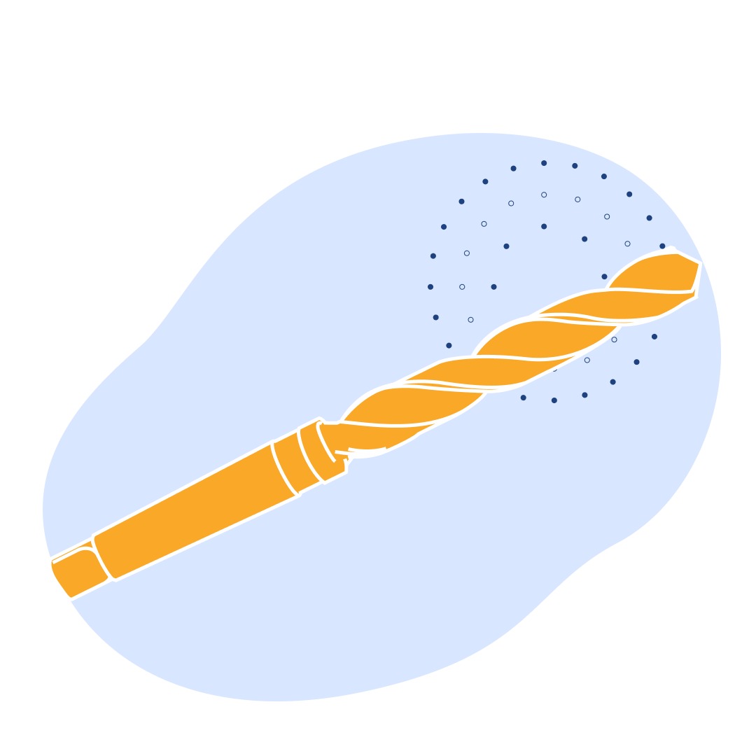 Сверло спиральное А 8 мм Р6М5 ГОСТ 20698-75