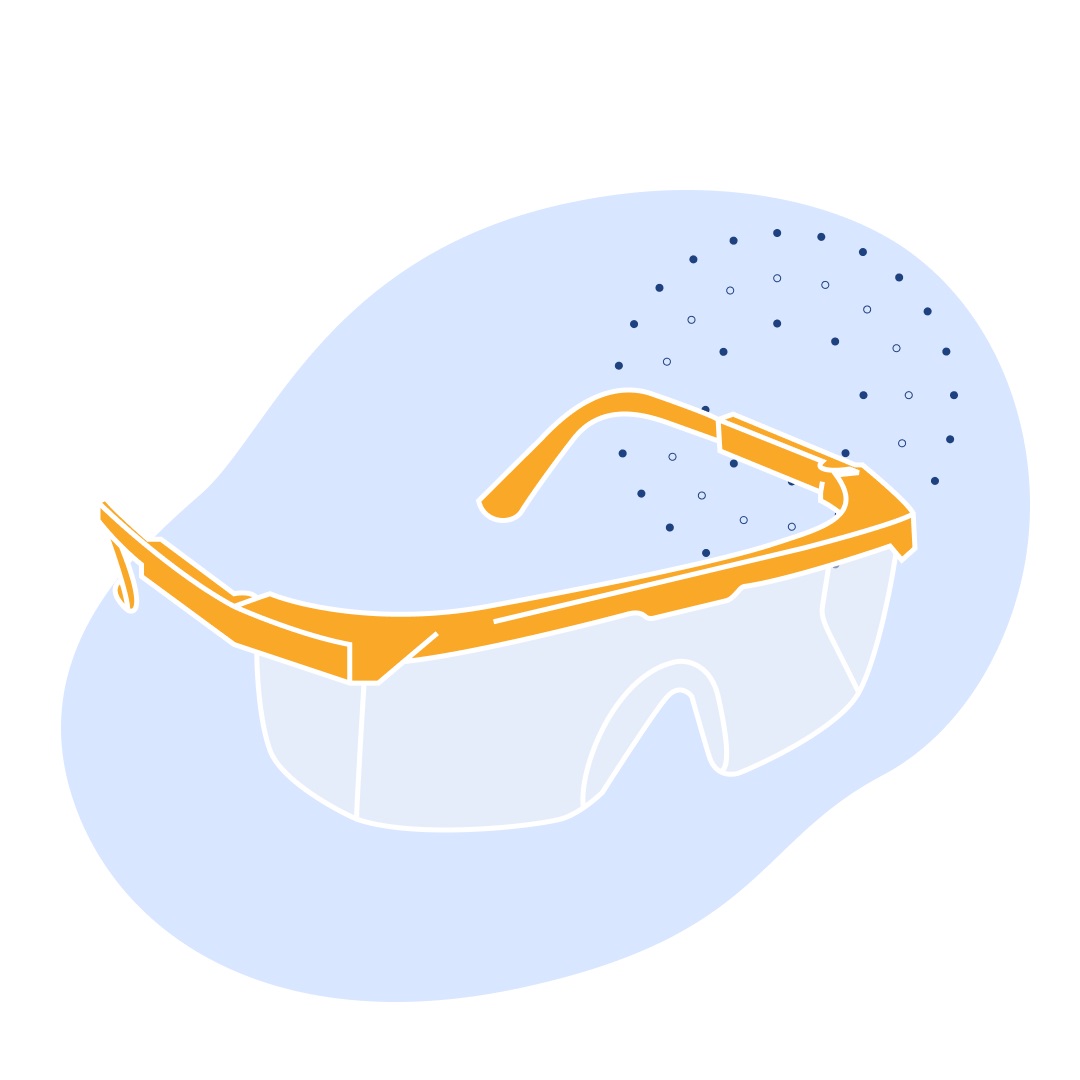 Очки открытые РИМ (P3) тип Классик прозрачные