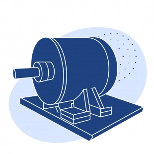 Двигатель буровой установки BS06 1000 кВт 600 В