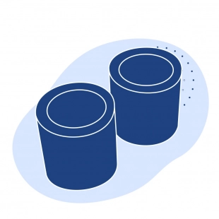 Капролоновая втулка 220х1400 мм черная ПА 6-МДМ