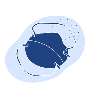 Респиратор 8101 3М общего назначения ГОСТ 17269-71