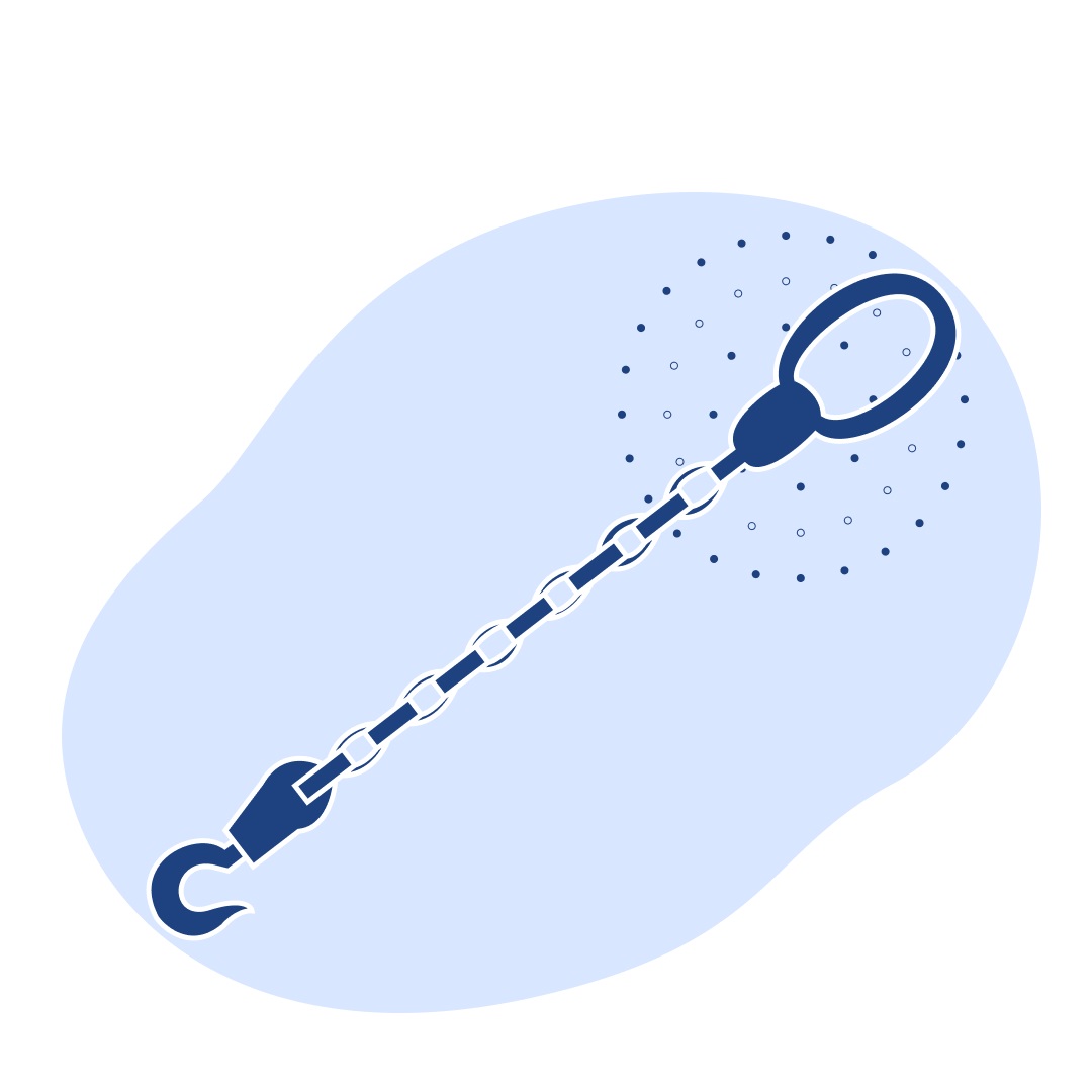 Строп цепной 1сц 1 м 2 т